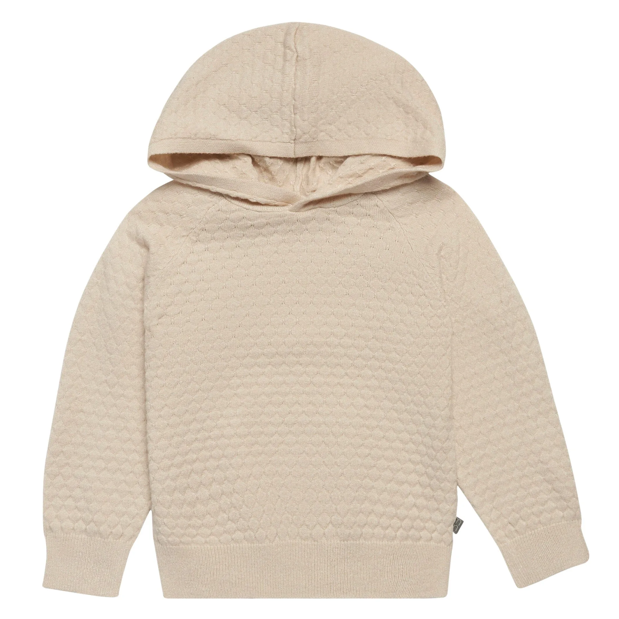 2-Piece Infant & Toddler Girls Oatmeal Heather Sweater Knit Hoodie Set