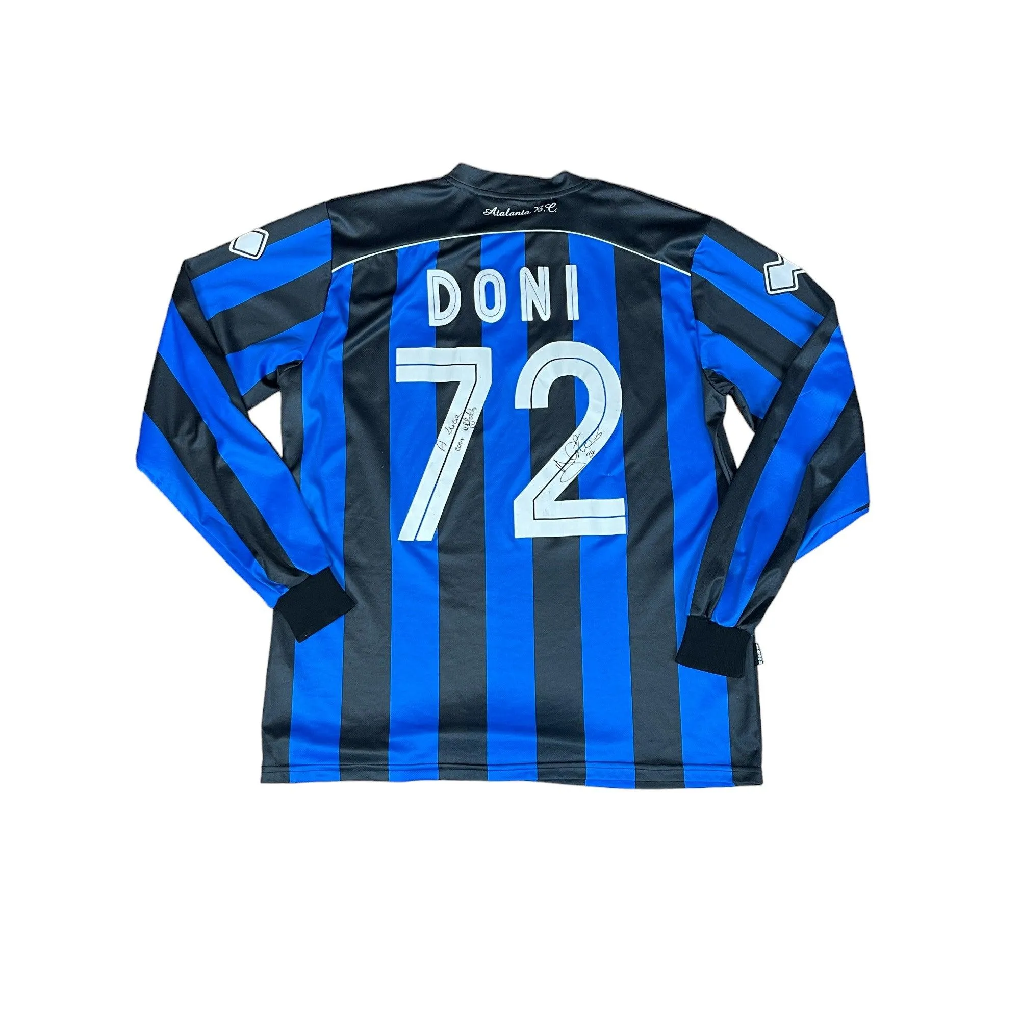 2005-06 Blue   Black Atlanta Doni Long Sleeve Tee - Extra Large