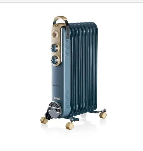 Ariete Vintage Radiator 7 Fins Blue 1500W