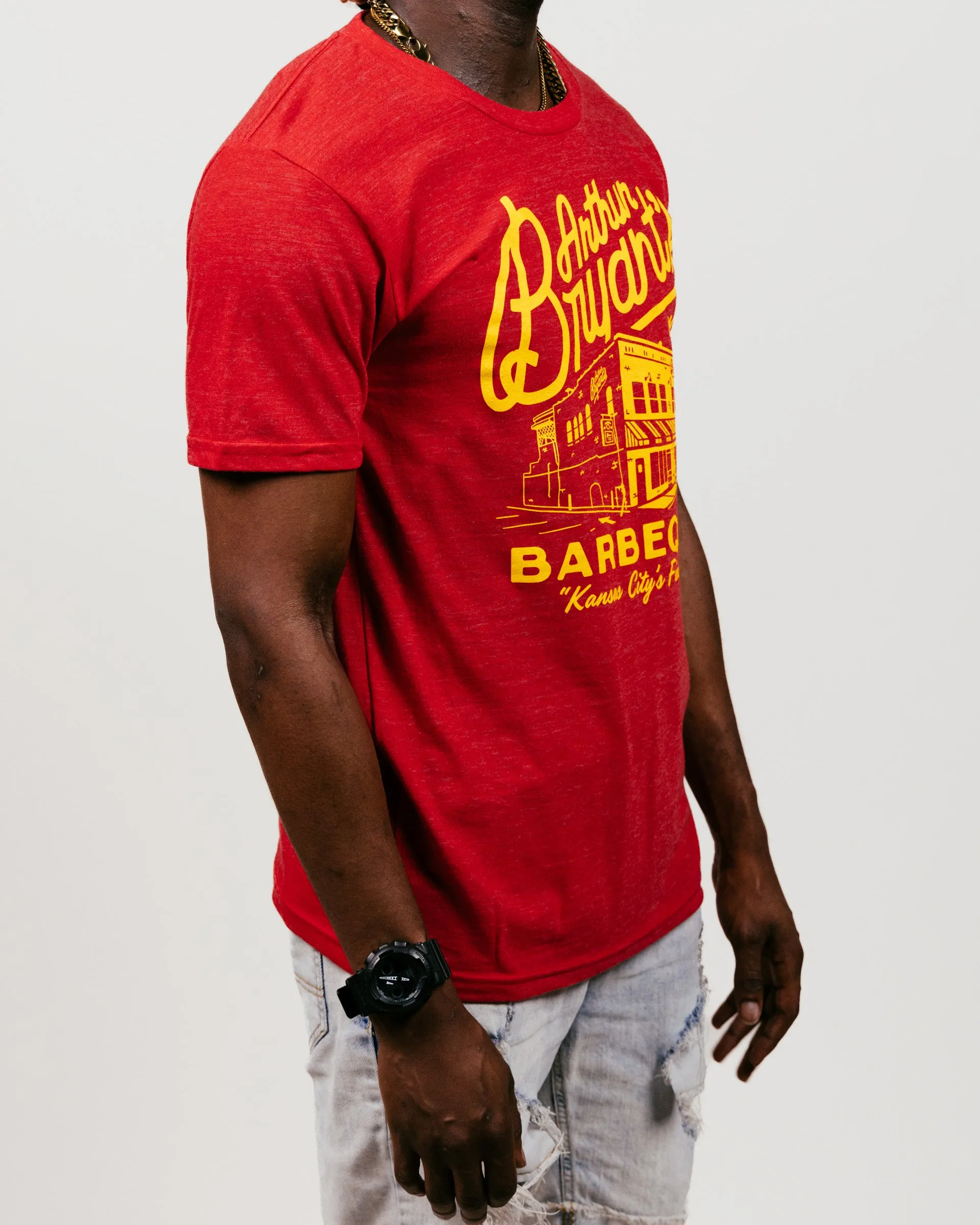 Arthur Bryant's Barbeque Heather Red T-Shirt