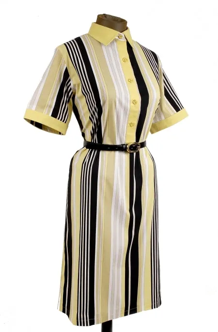 Averado Bessi Vintage Striped Shirtdress