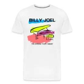 Billy Joel "The Bridge Tour 86/87 Piano" T-Shirt - Online Exclusive