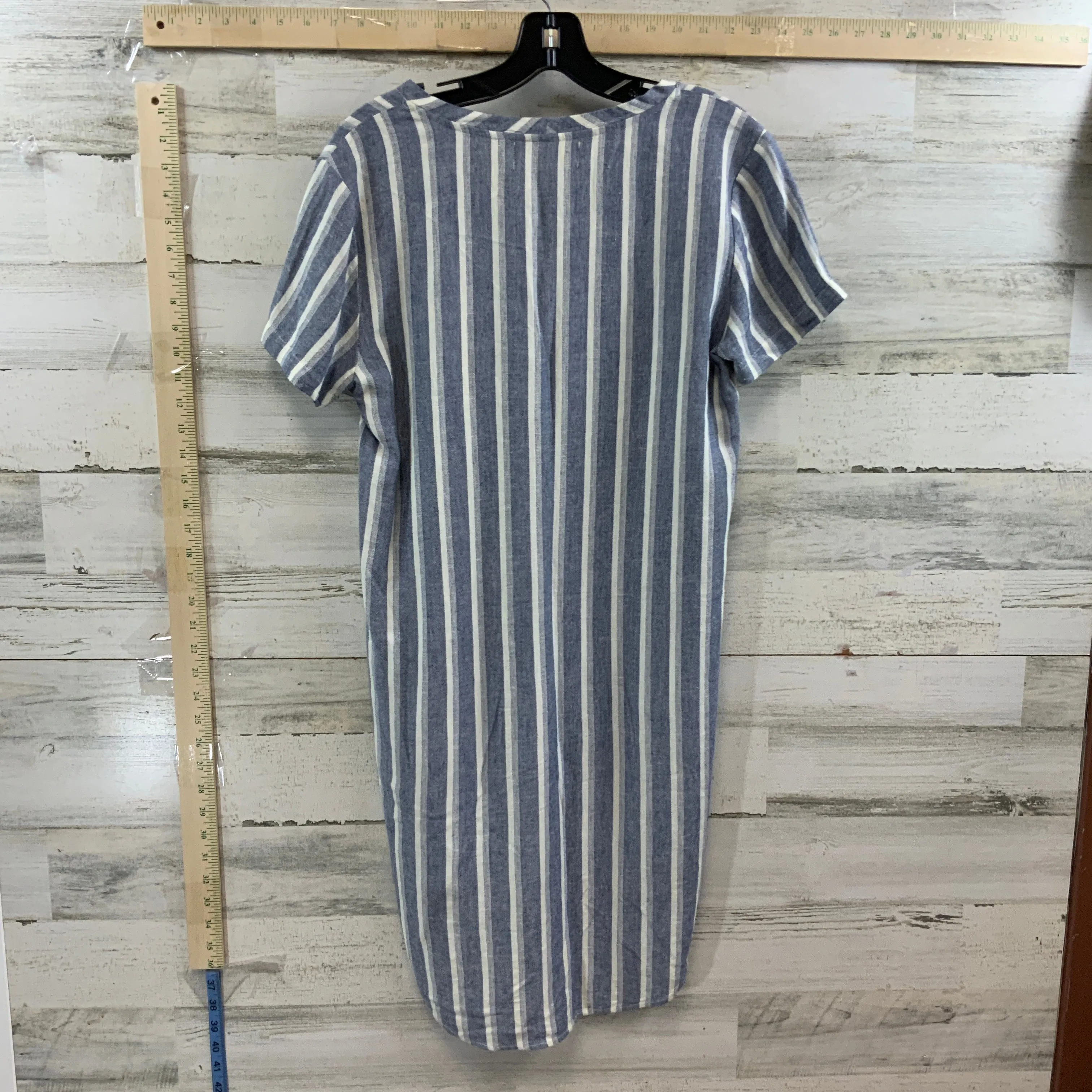 Blue Dress Casual Short Cloth & Stone, Size Xs