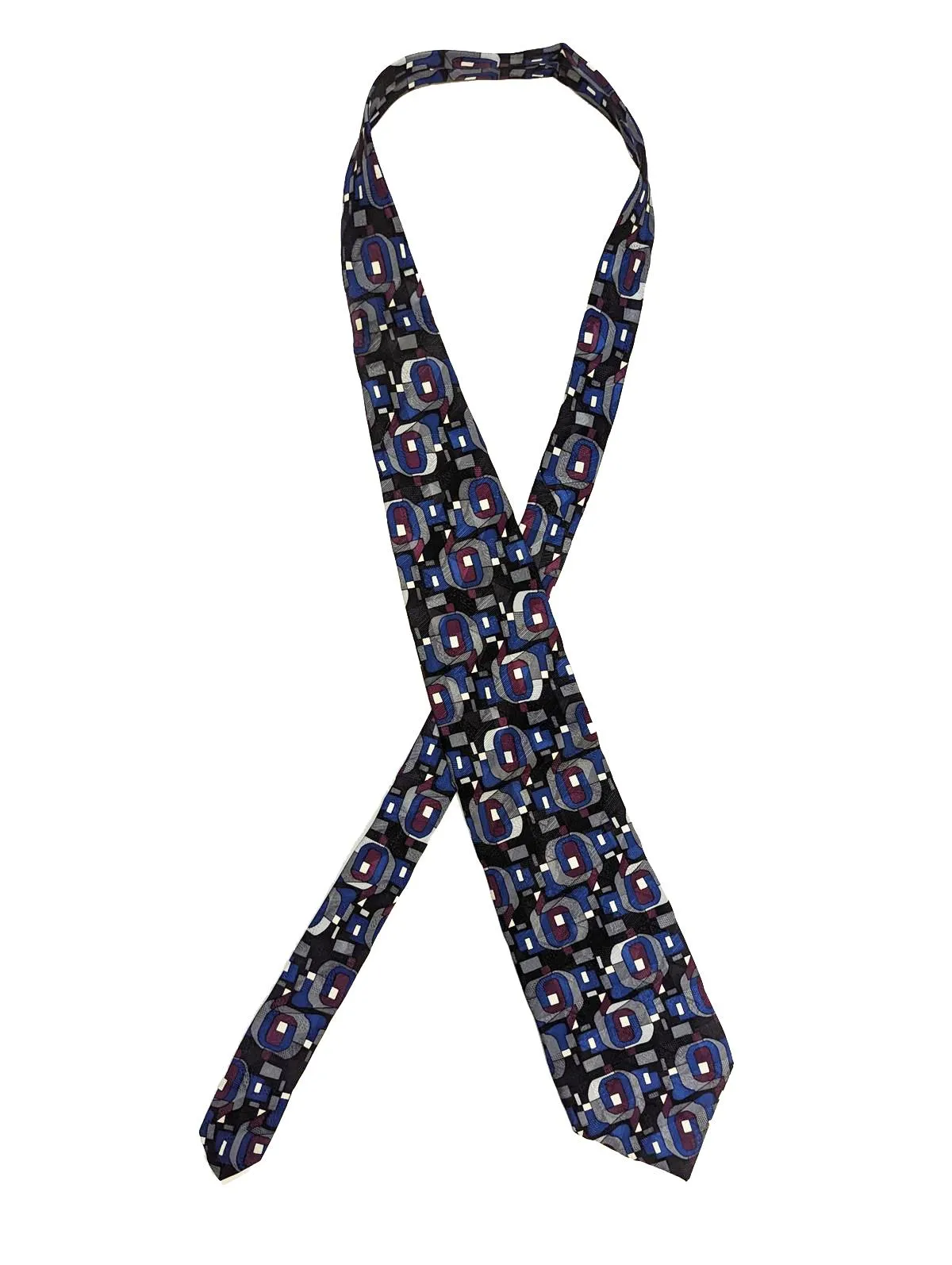 Bold Patterned American Insignia Tie