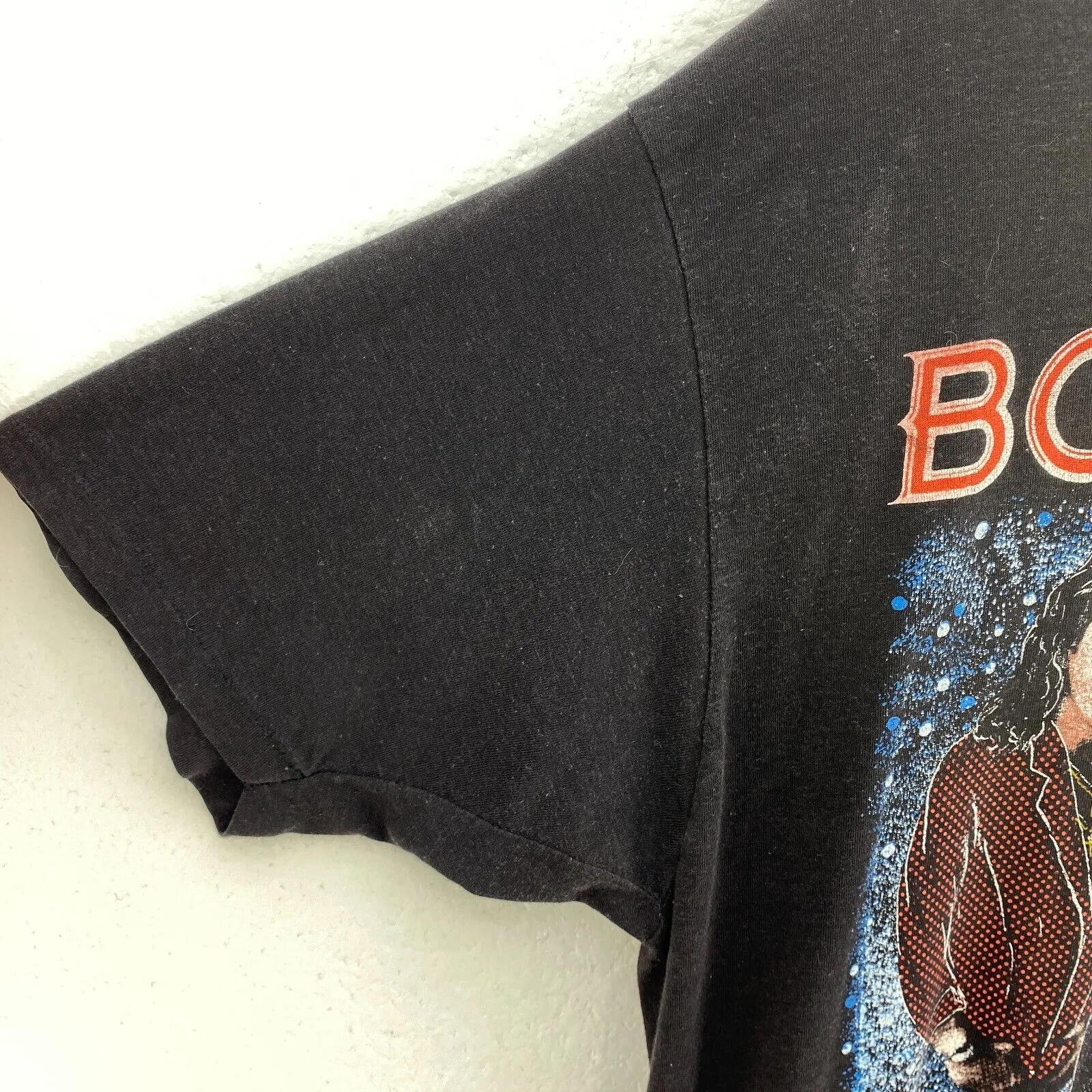 Bon Jovi Slippery When Wet Vintage Black T-shirt Size XXXL Rock Band