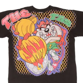 BOOTLEG ALL OVER PRINT TAZ JAM IT TAKE IT PERSONAL TEE SHIRT SIZE XL SINGLE STITCH