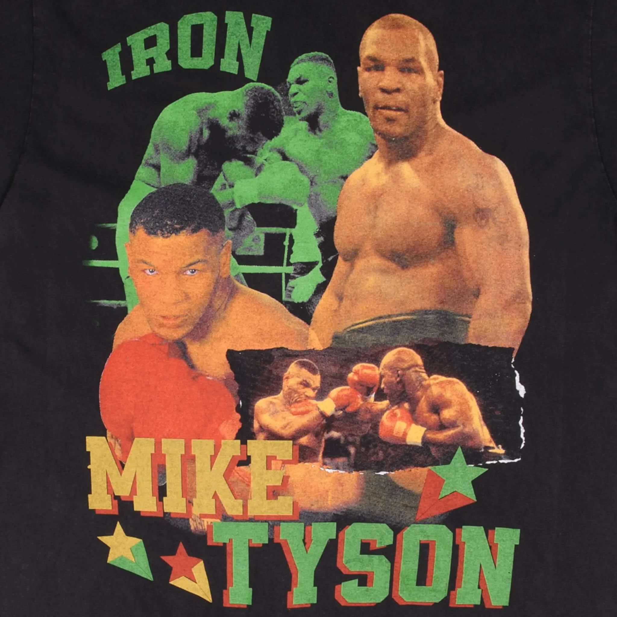 BOOTLEG BOXING TEE SHIRT MIKE TYSON WBC CHAMPION SIZE XL