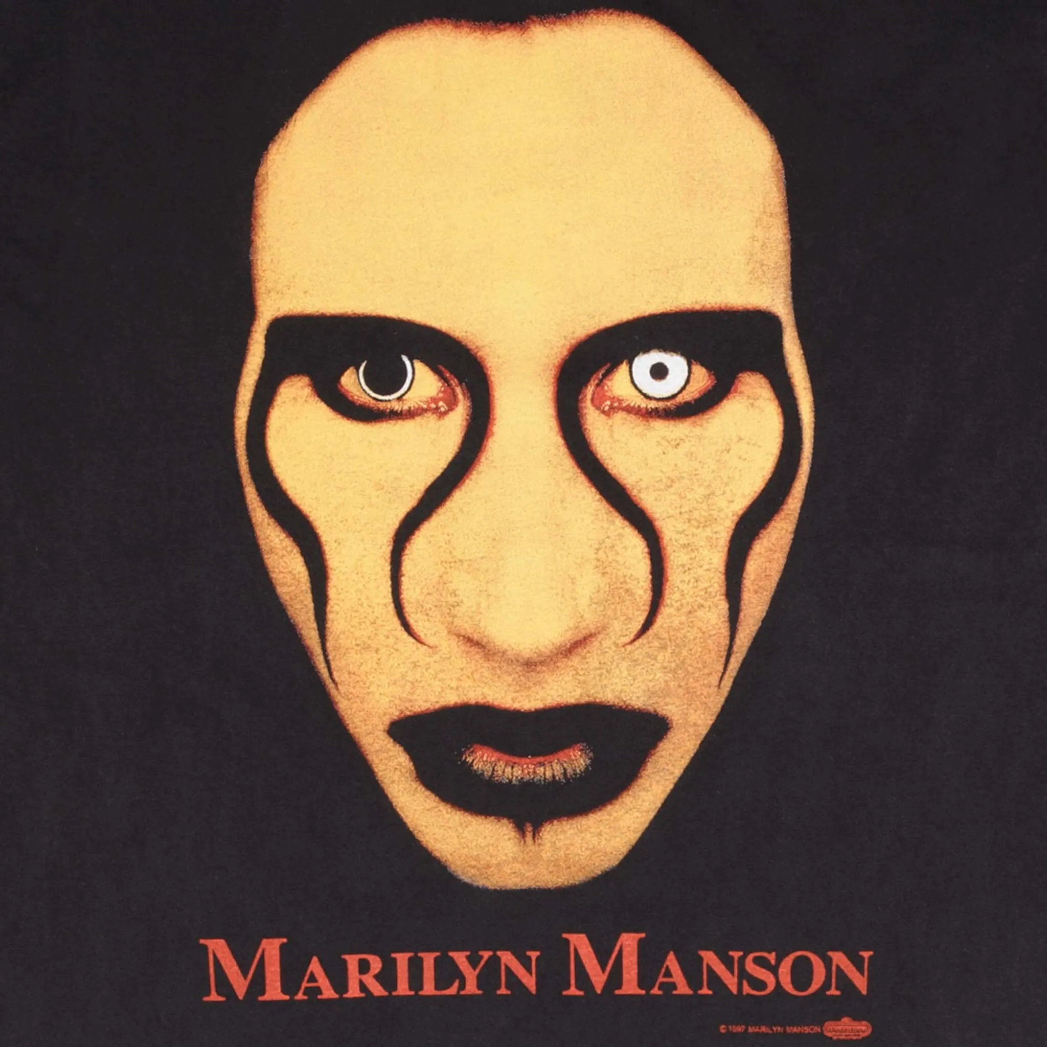 BOOTLEG MARILYN MANSON S*X IS DEAD 1997 TEE SHIRT SIZE LARGE MADE IN USA