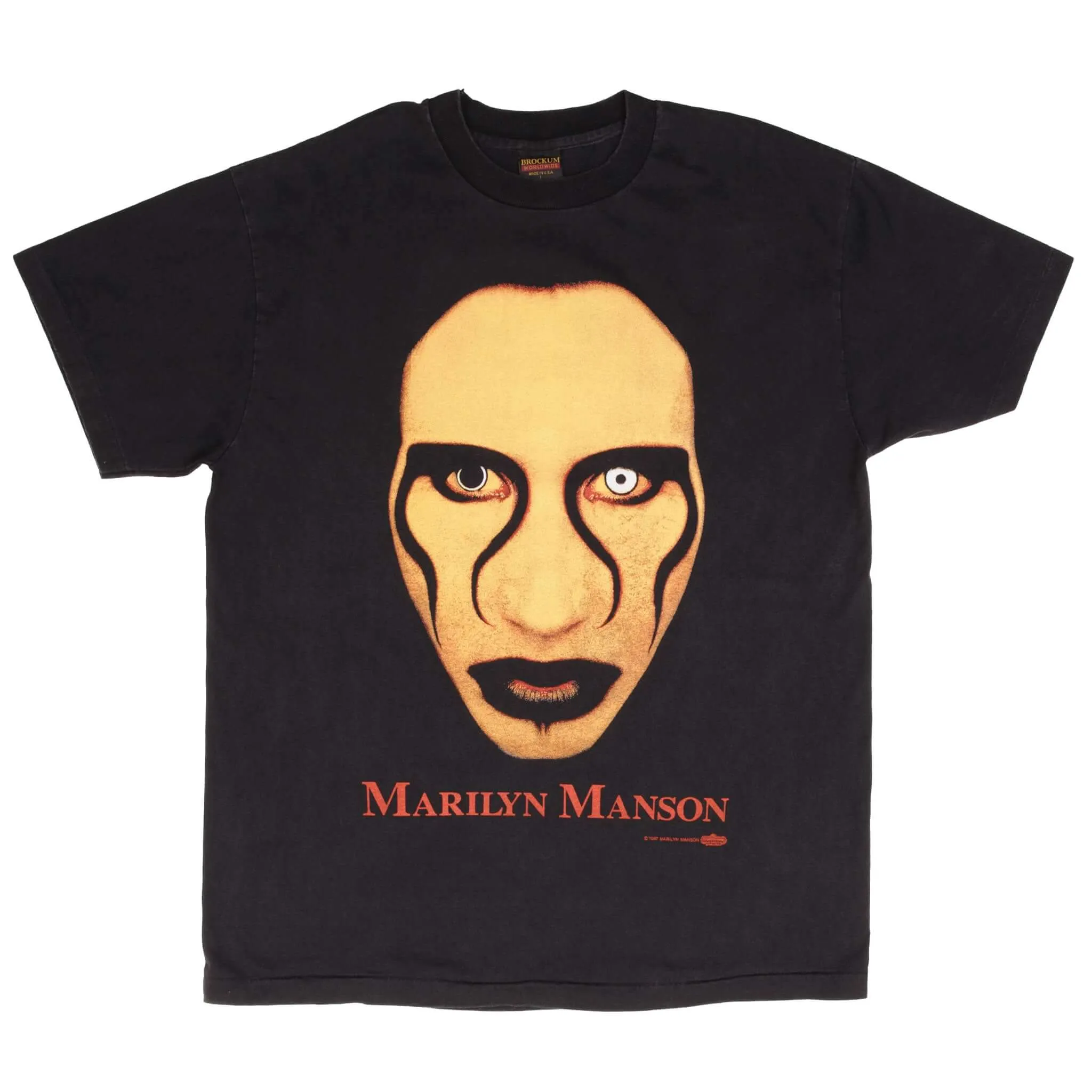 BOOTLEG MARILYN MANSON S*X IS DEAD 1997 TEE SHIRT SIZE LARGE MADE IN USA