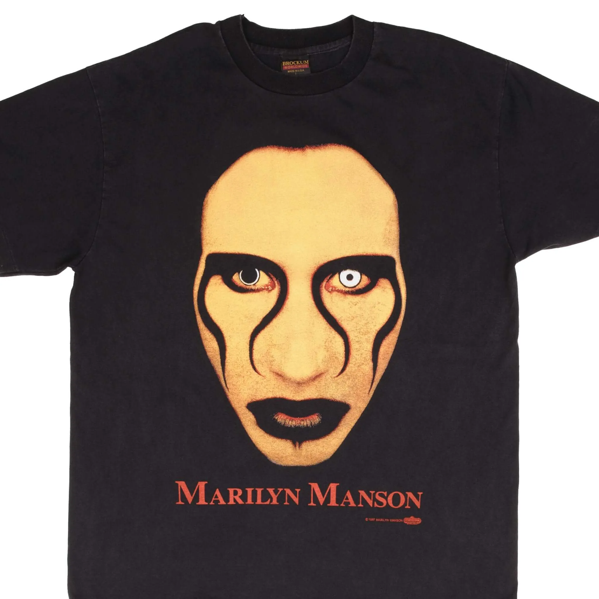 BOOTLEG MARILYN MANSON S*X IS DEAD 1997 TEE SHIRT SIZE LARGE MADE IN USA