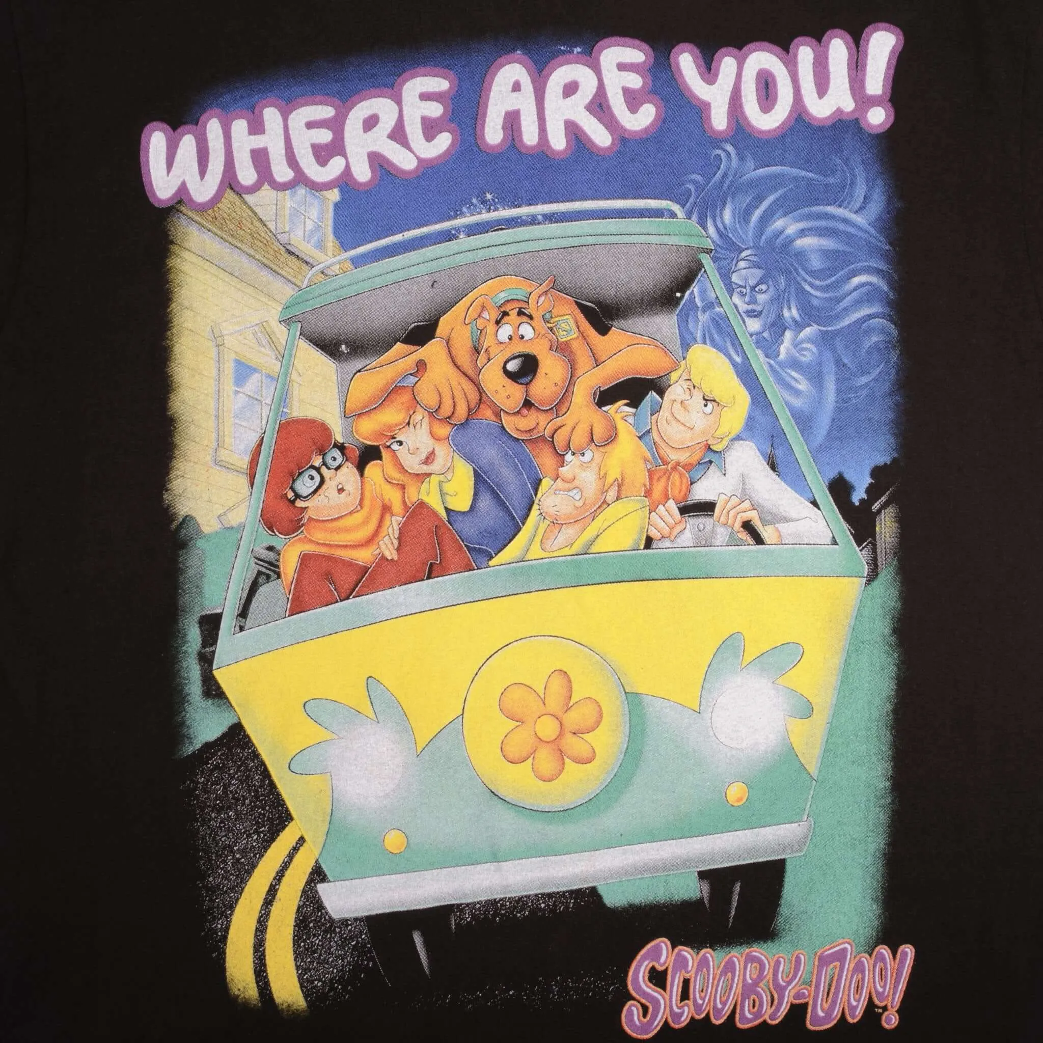 BOOTLEG SCOOBY DO WHERE ARE YOU TEE SHIRT SIZE XL SINGLE STITCH