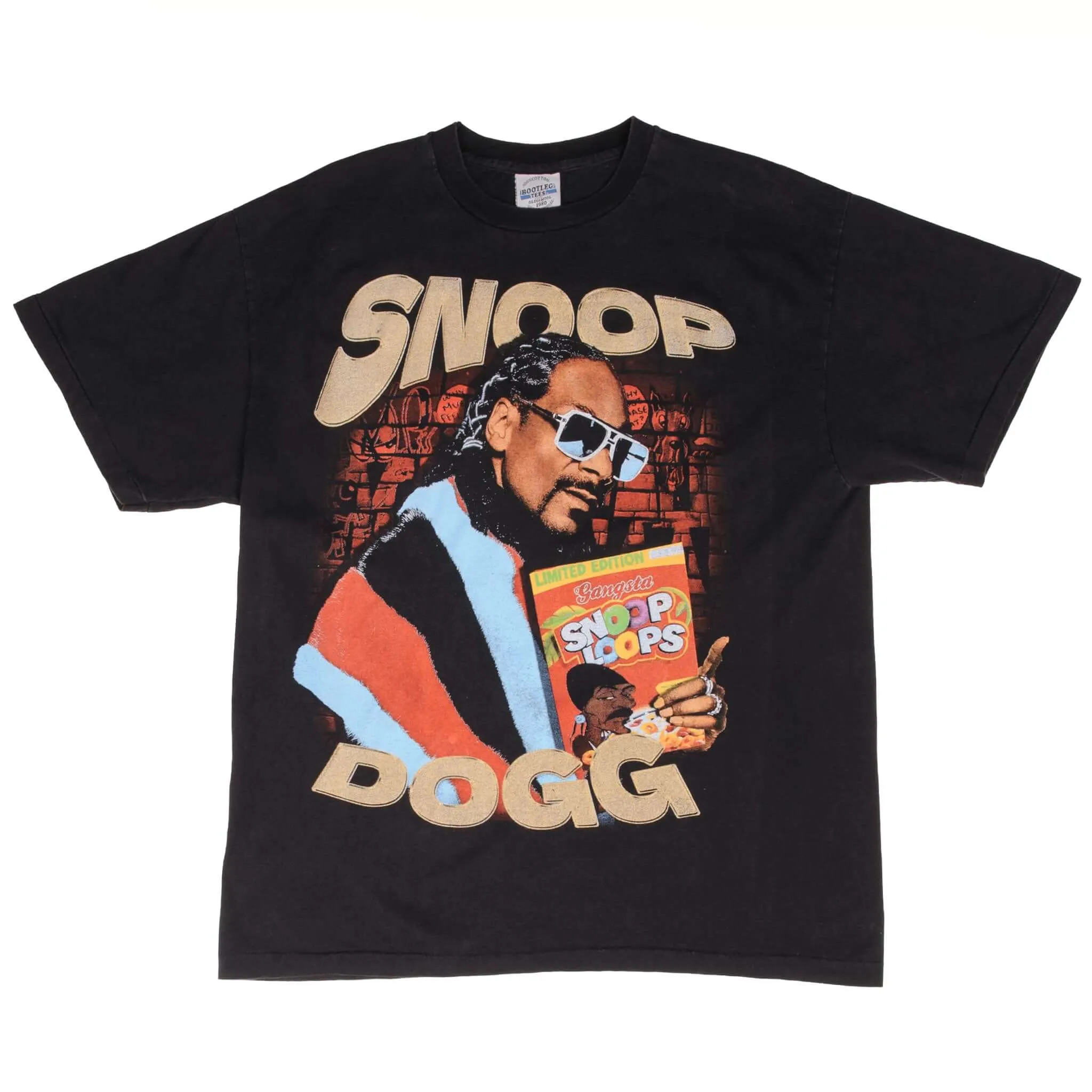 BOOTLEG SNOOP DOGG SNOOP LOOP RAP TEE SHIRT SIZE XL SINGLE STITCH