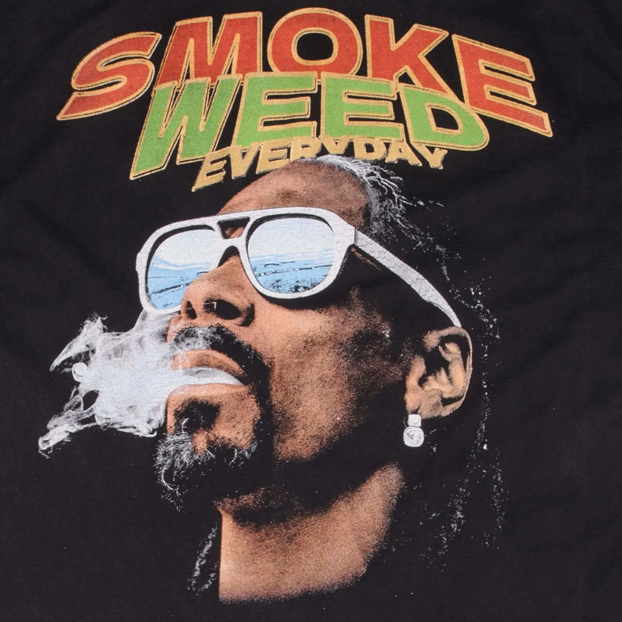 BOOTLEG SNOOP DOGG SNOOP LOOP RAP TEE SHIRT SIZE XL SINGLE STITCH