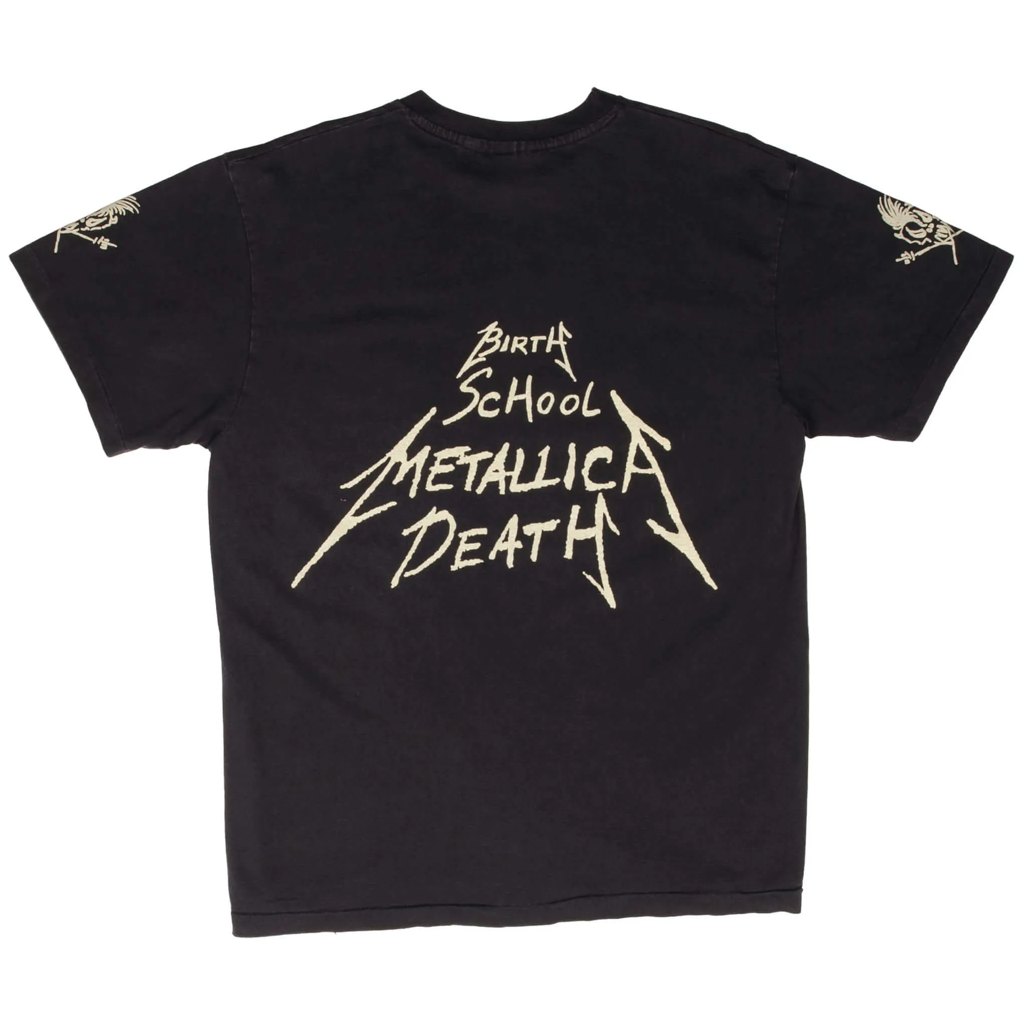 BOOTLEG TEE SHIRT METALLICA BIRTH SCHOOL METALLICA DEATH 1992 SIZE XL MADE IN USA