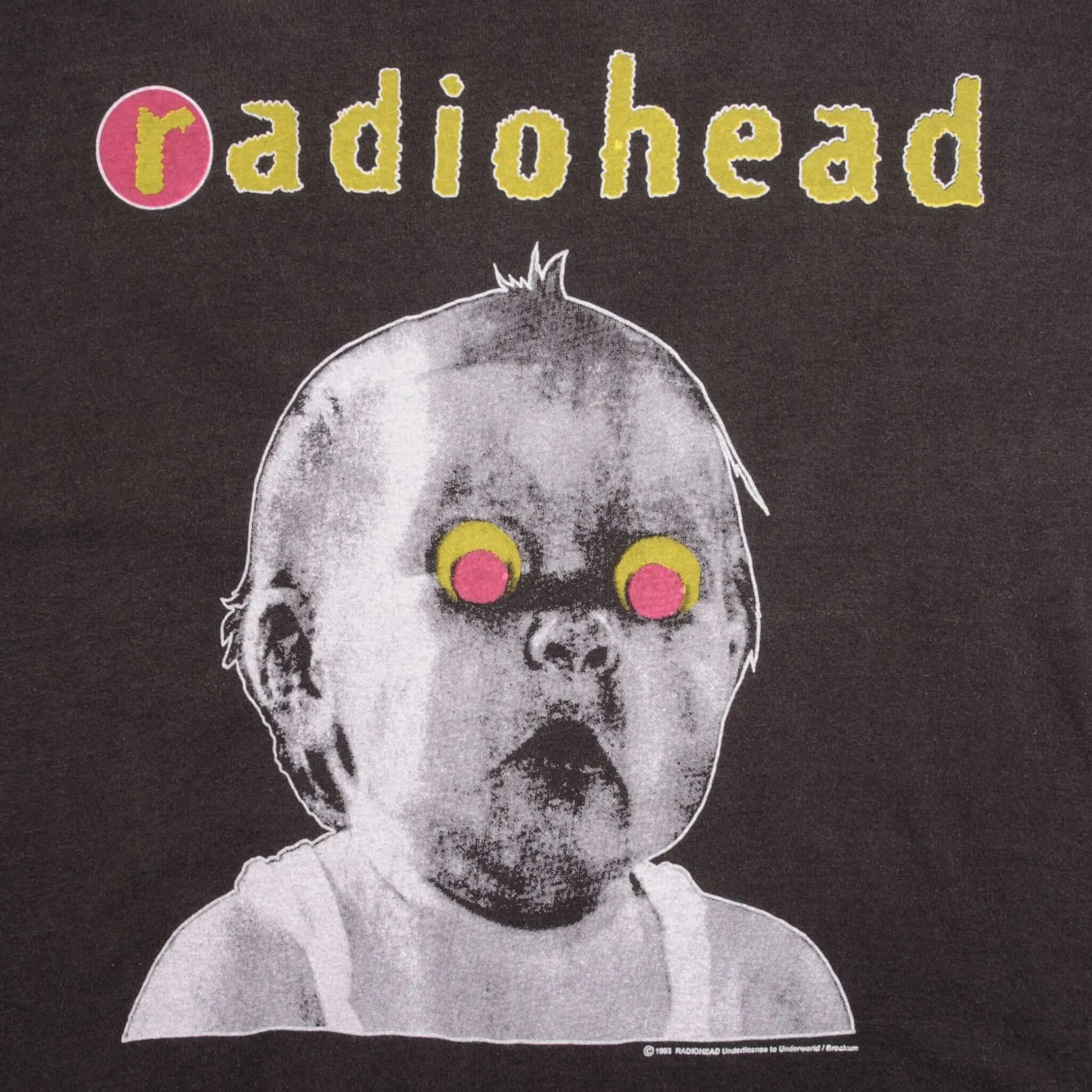 BOOTLEG TEE SHIRT RADIOHEAD PABLO HONEY TOUR 1993 SIZE XL SINGLE STITCH