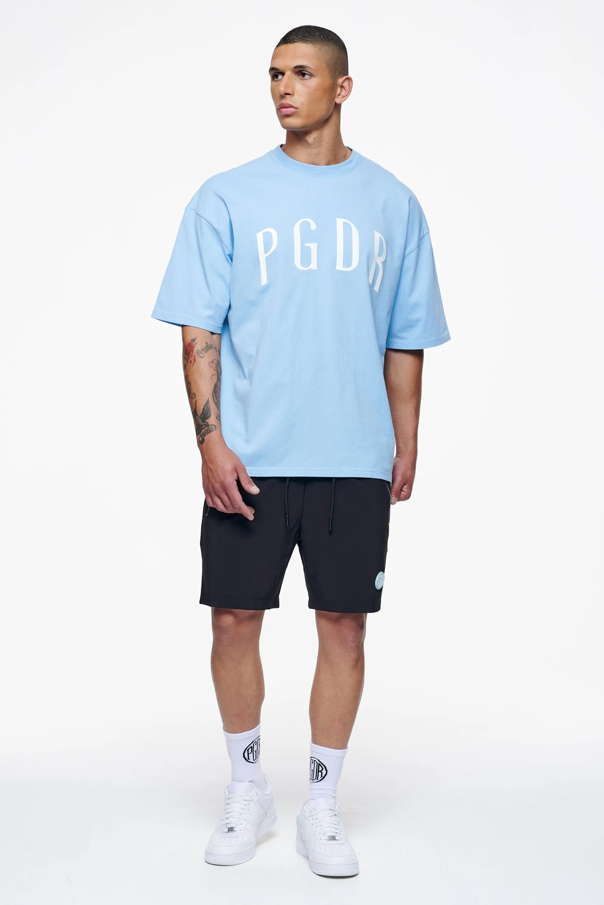 Bota Boxy Tee Vintage Washed Riviera Blue