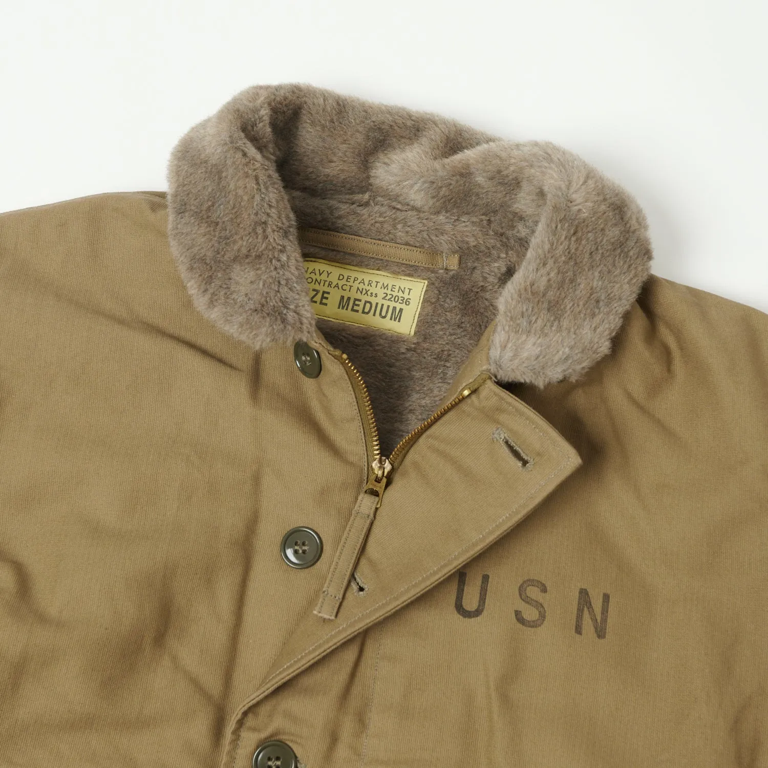 Buzz Rickson's Type N-1 Deck Jacket - Khaki