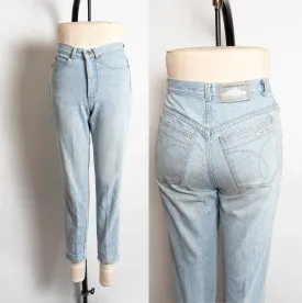 Calvin Klein 1990s JEANS Denim Slim Fit High Waist Petite 28" x 28"