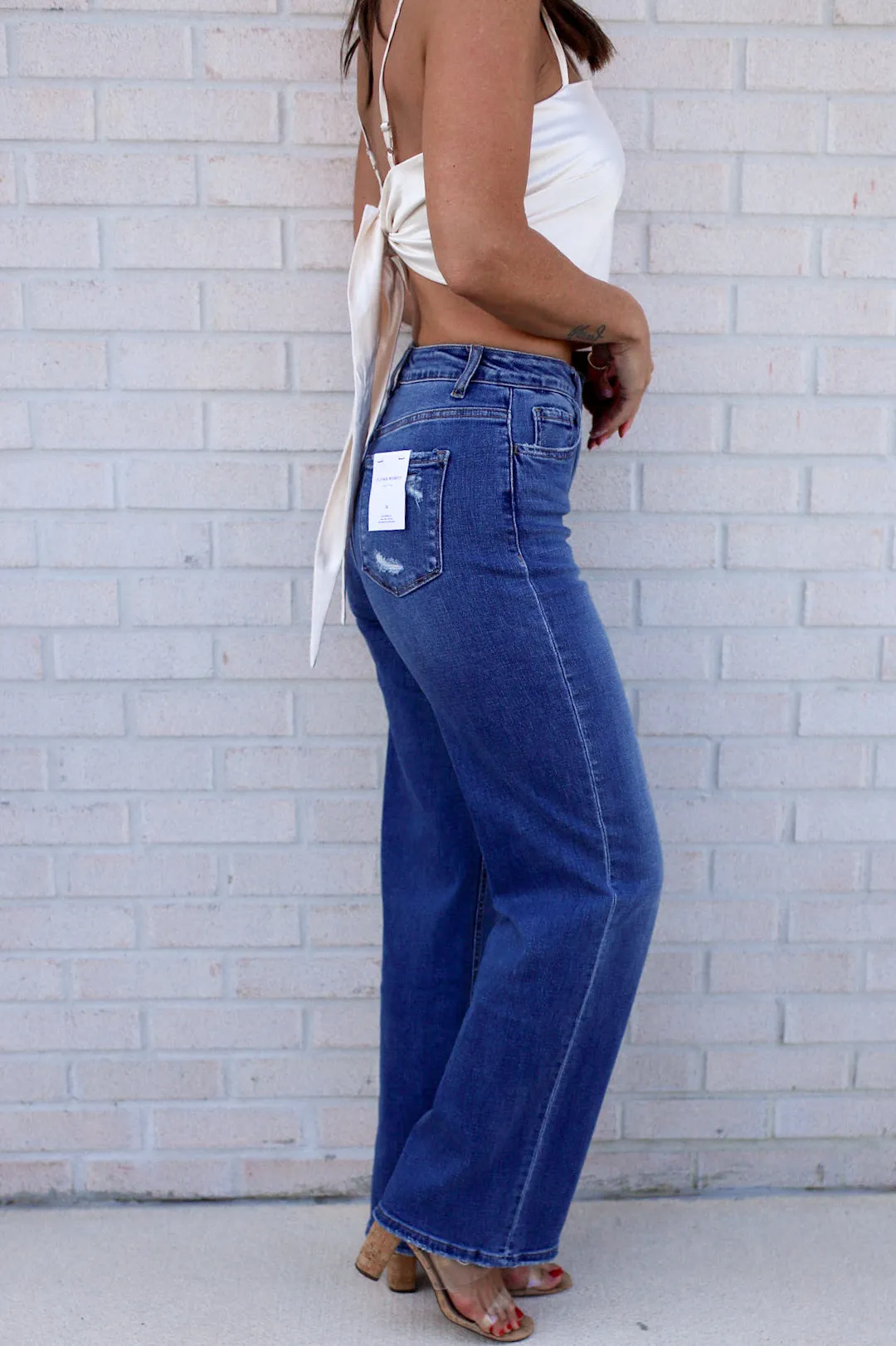 Caroline 90s Vintage Super High Rise Loose Jeans