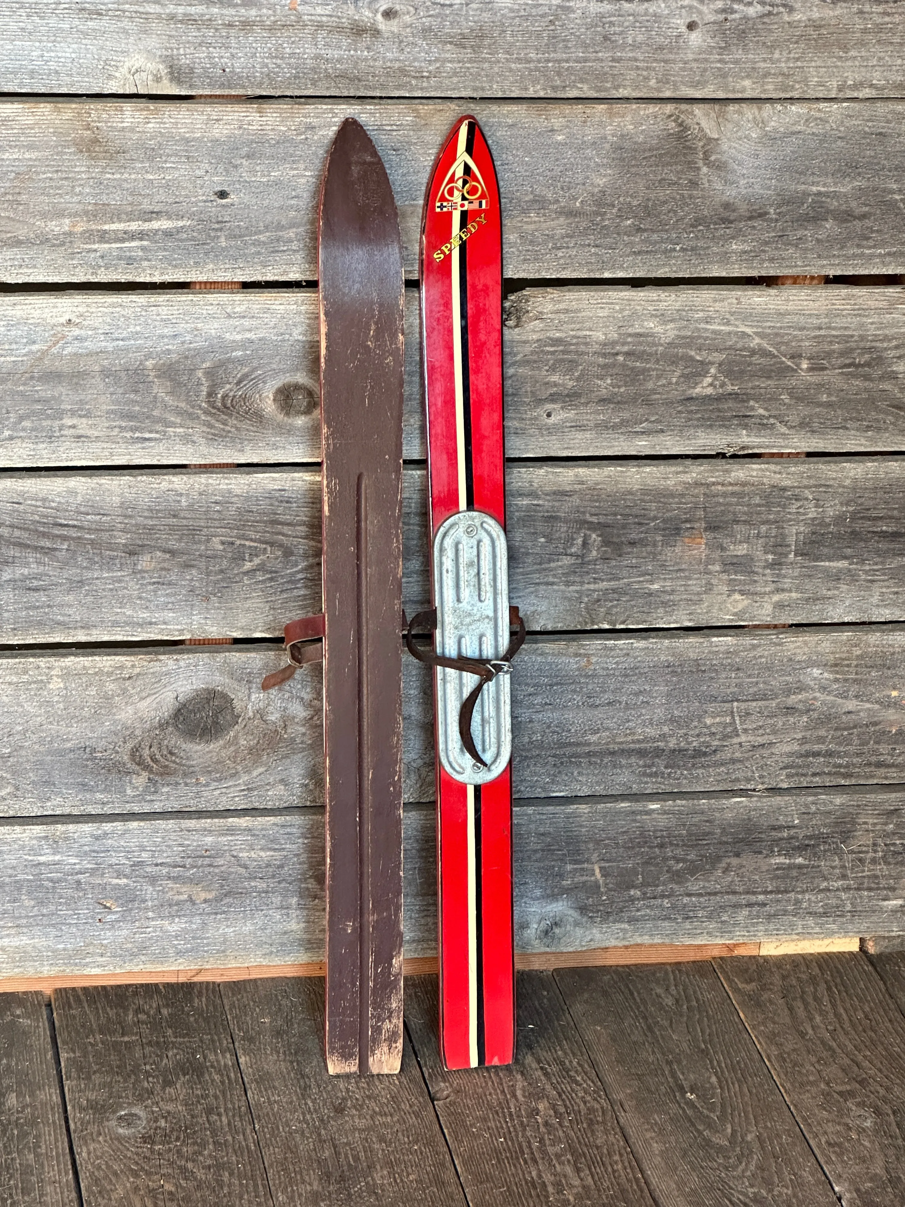 Children’s SPEEDY Skis- Red