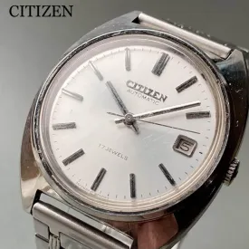 Citizen Wristwatch Antique Automatic Men's 35mm Vintage