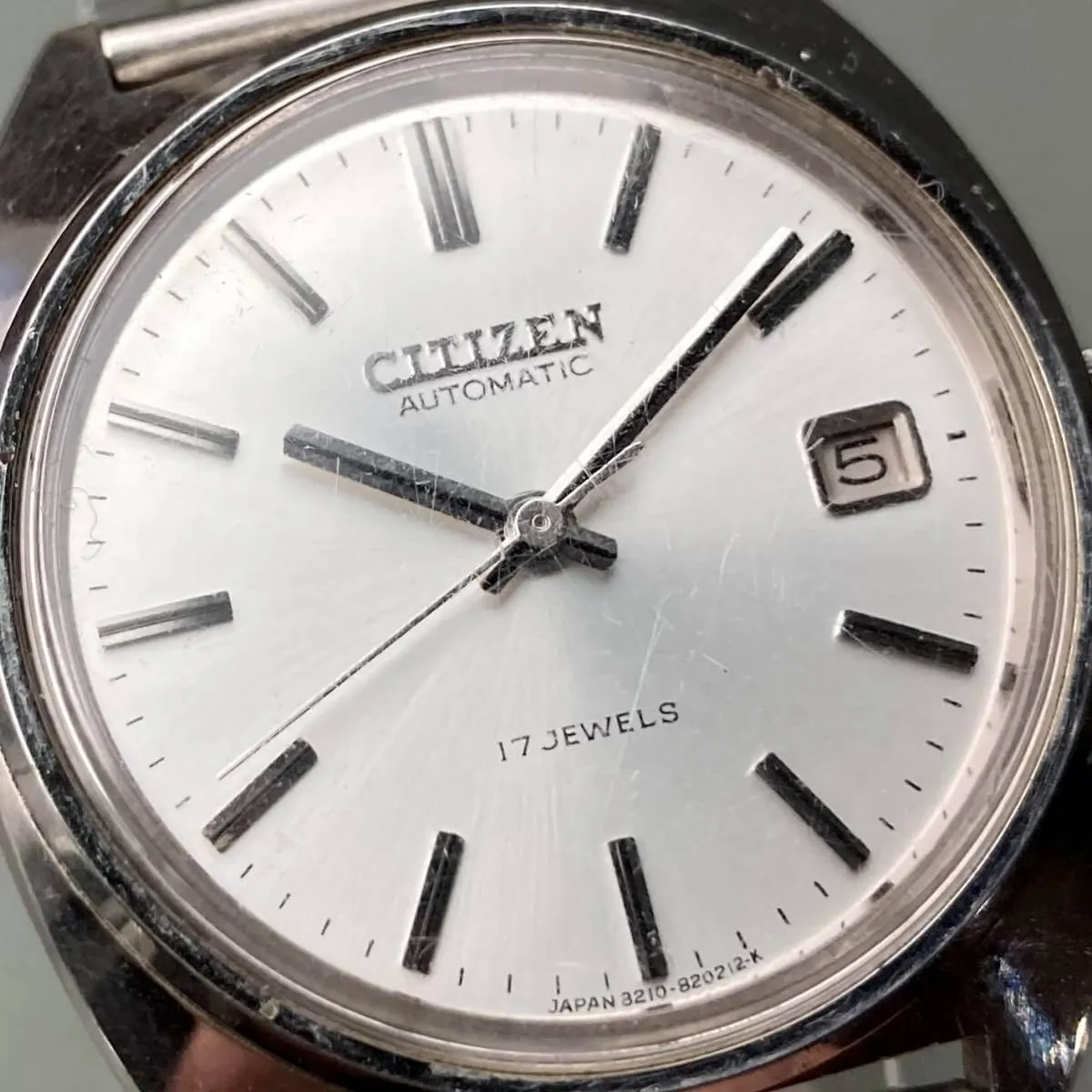 Citizen Wristwatch Antique Automatic Men's 35mm Vintage