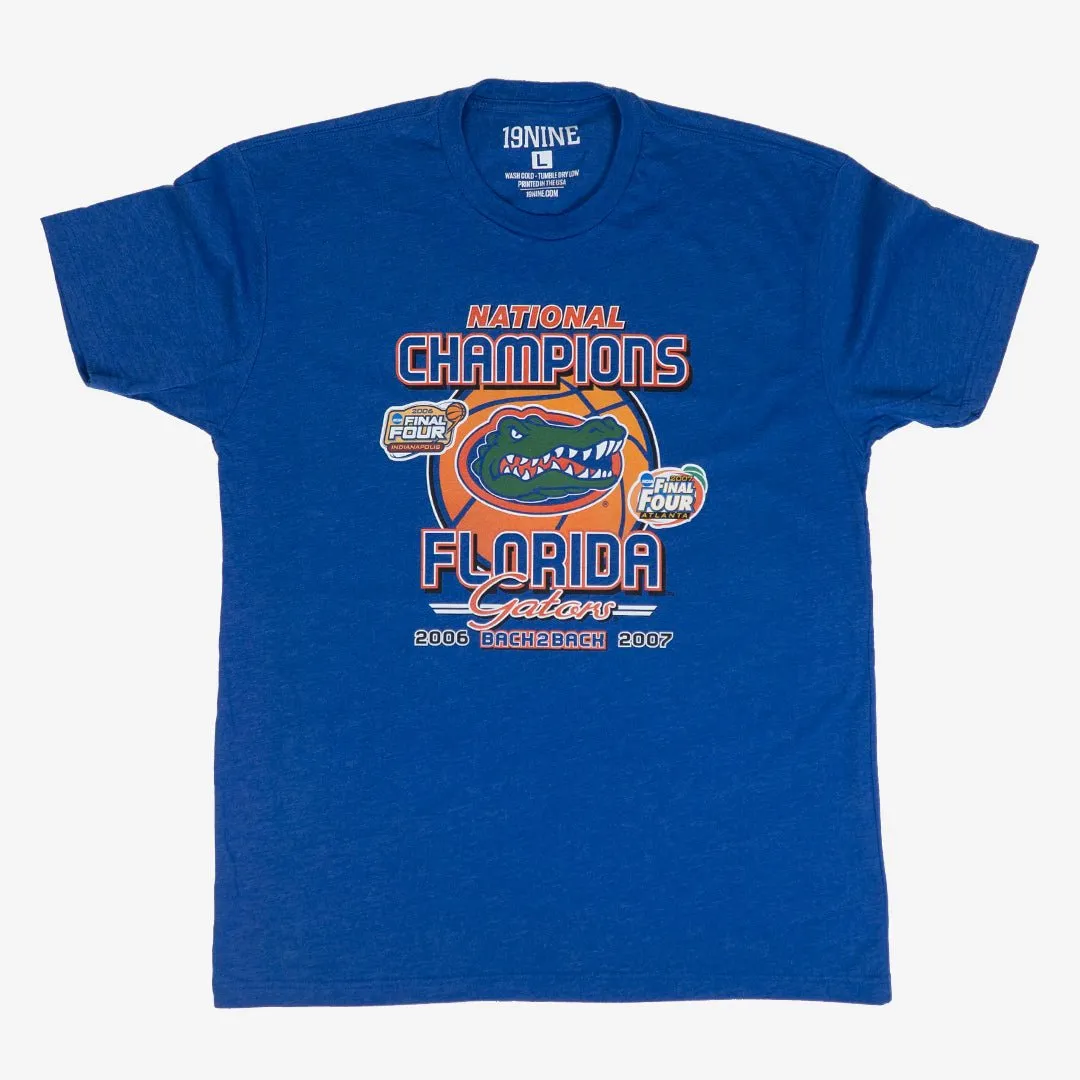 Florida Back-To-Back NCAA Champs Tee