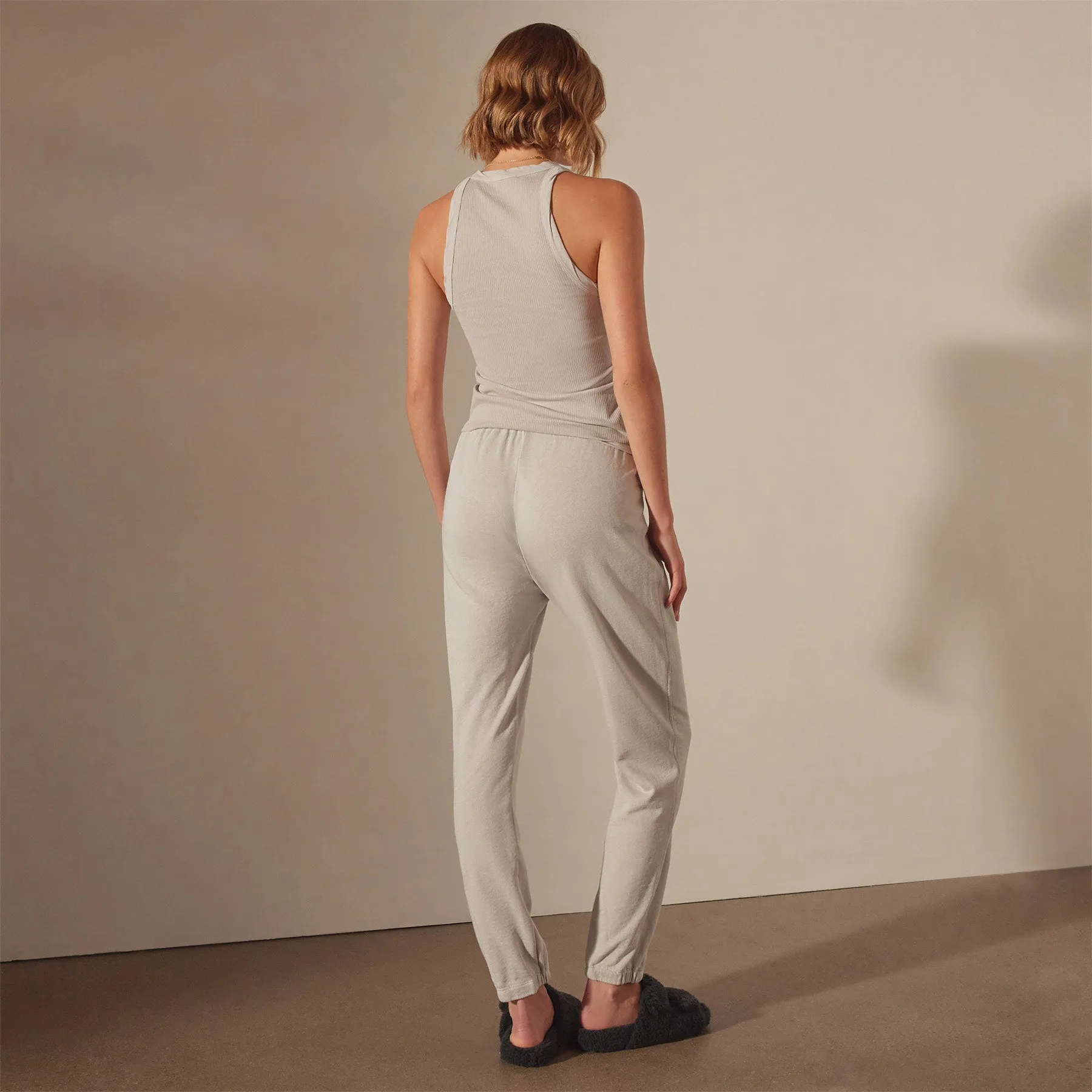 French Terry Sweat Pant - Salt Pigment