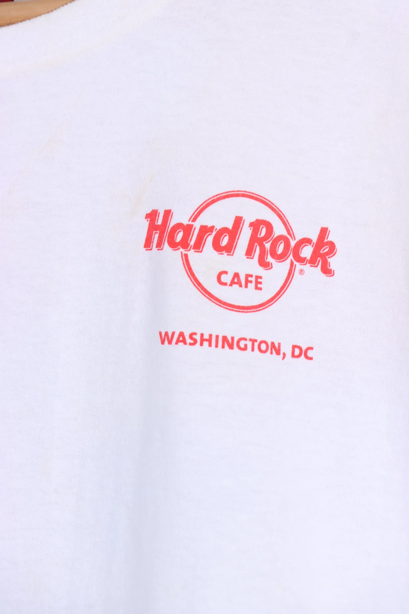 HARD ROCK CAFE Washington Bald Eagle USA Flag Destination Tee (XXL)