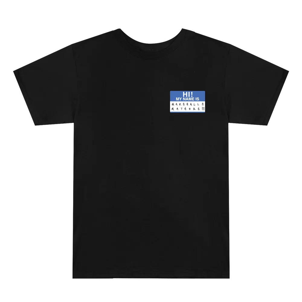 HI! MY NAME IS... BLUE NAME TAG T-SHIRT (REISSUE)