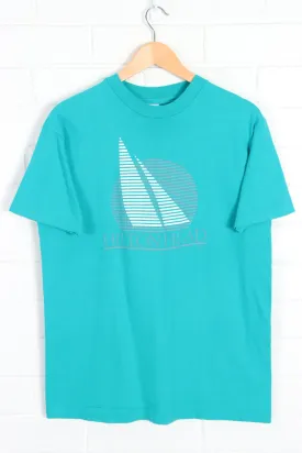 Hilton Head Island Yack Single Stitch T-Shirt USA Made (M-L)