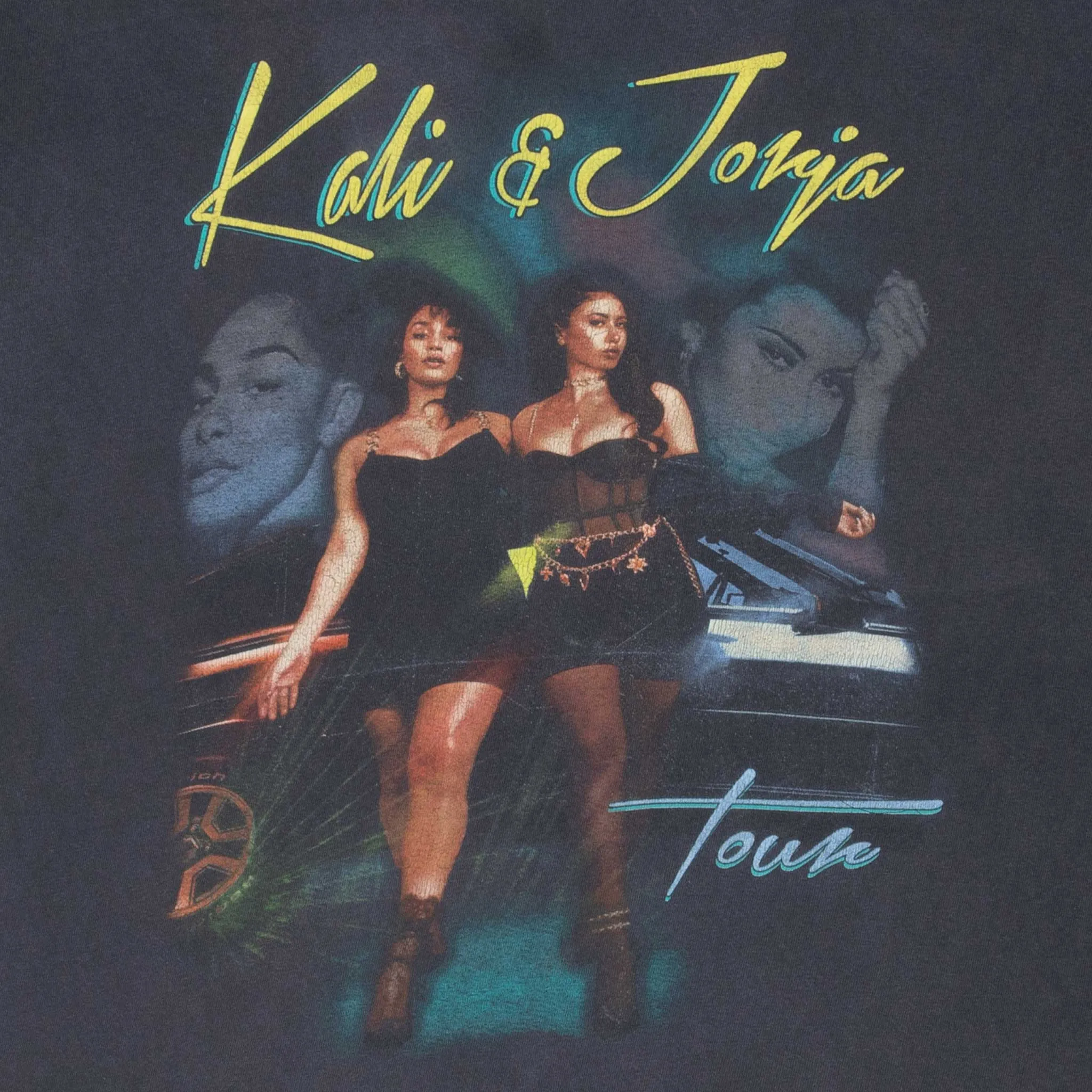 KALI UCHIS AND JORJA SMITH TOUR 2019 TEE SHIRT XL