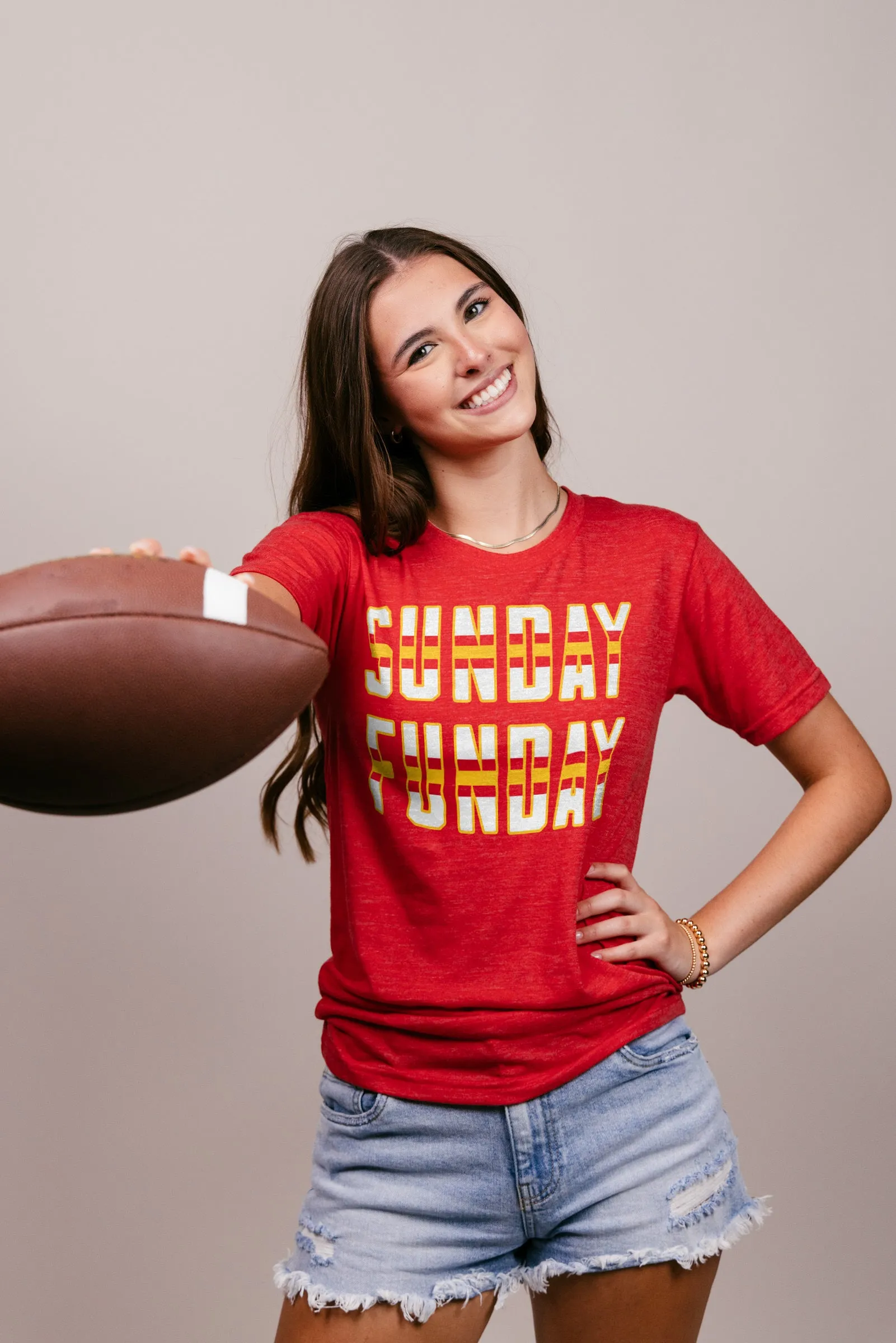 KC Sunday Funday Red T-Shirt