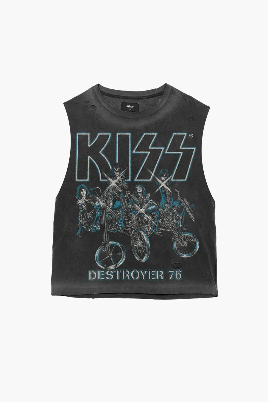 Kiss 76 Bikers Vintage Tank