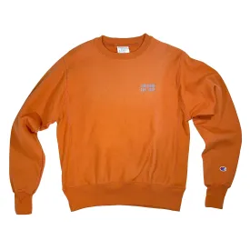 LSS Embroidered Sweatshirt - Orange