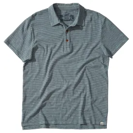 Malaga Cove Stripe Polo - Abyss Stripe (Final Sale)