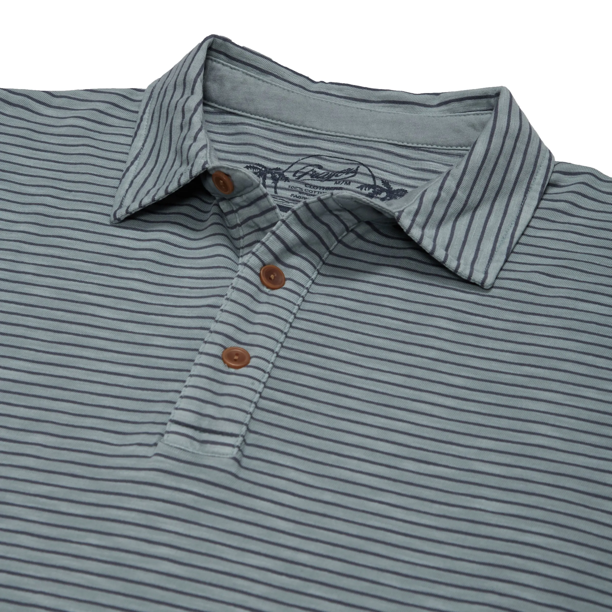 Malaga Cove Stripe Polo - Abyss Stripe (Final Sale)