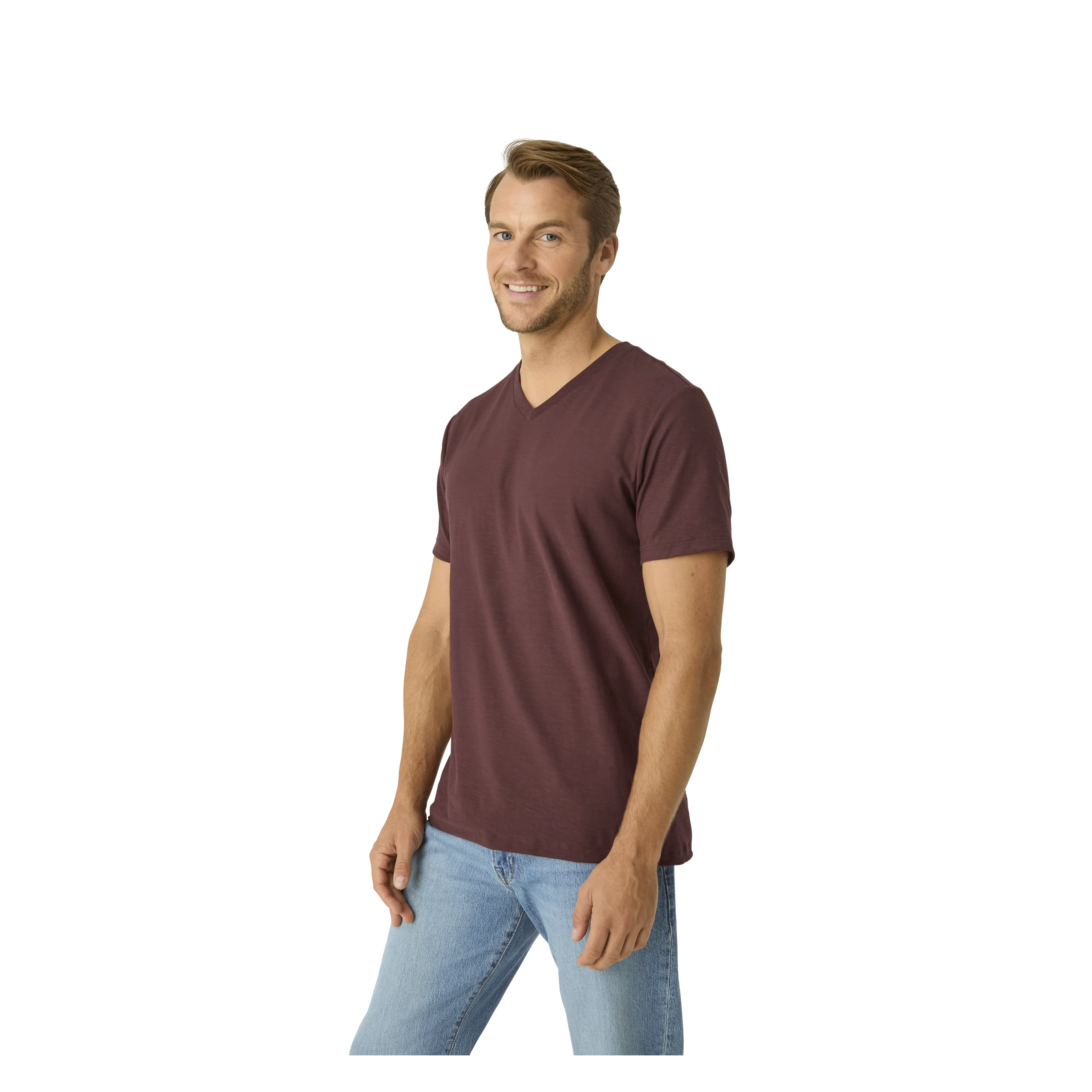 Men's Air Slub V-Neck T-Shirt