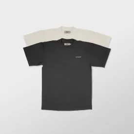 Micro Logo Tee - Vintage 2 Pack