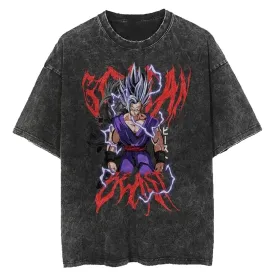 Nysekai "Beast - Dragon Ball" Vintage Oversized T Shirt