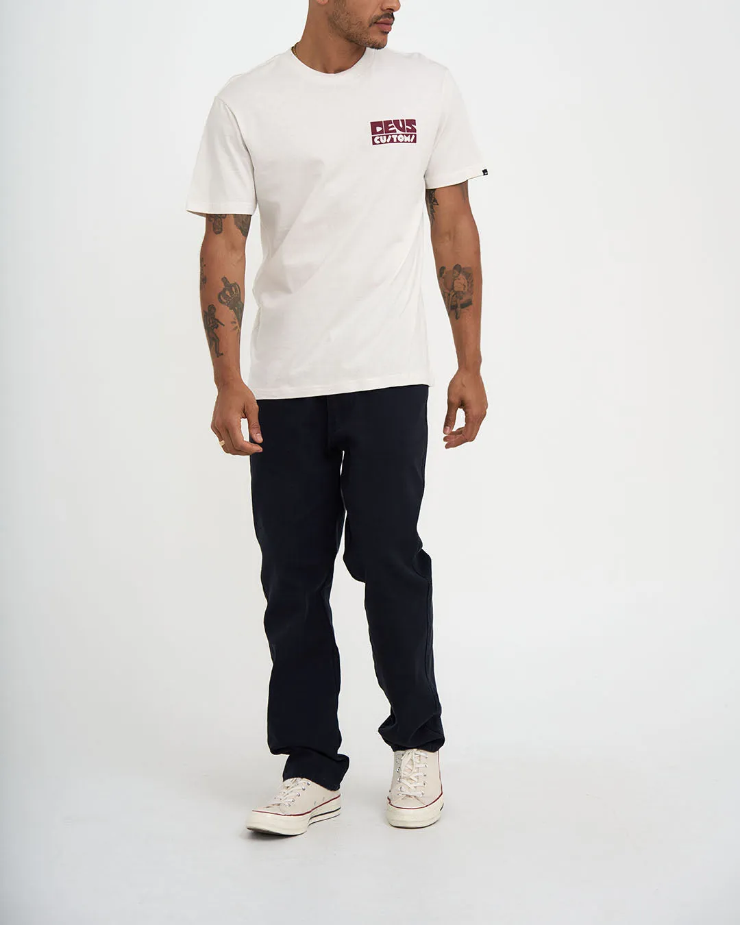 PUSHSTART TEE - VINTAGE WHITE