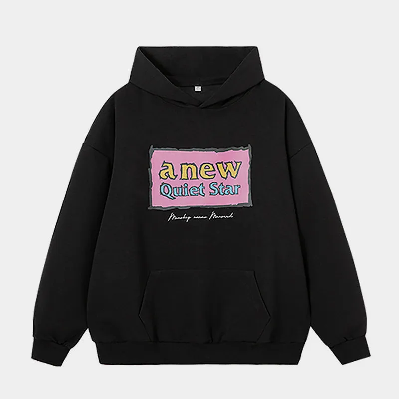 Quiet Star | Bold Graphic Hoodie