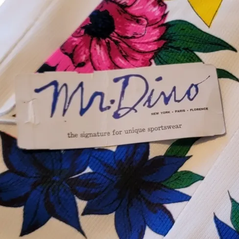 Rare Vintage 1960's Mr. Dino Pants New Old Stock with original tag