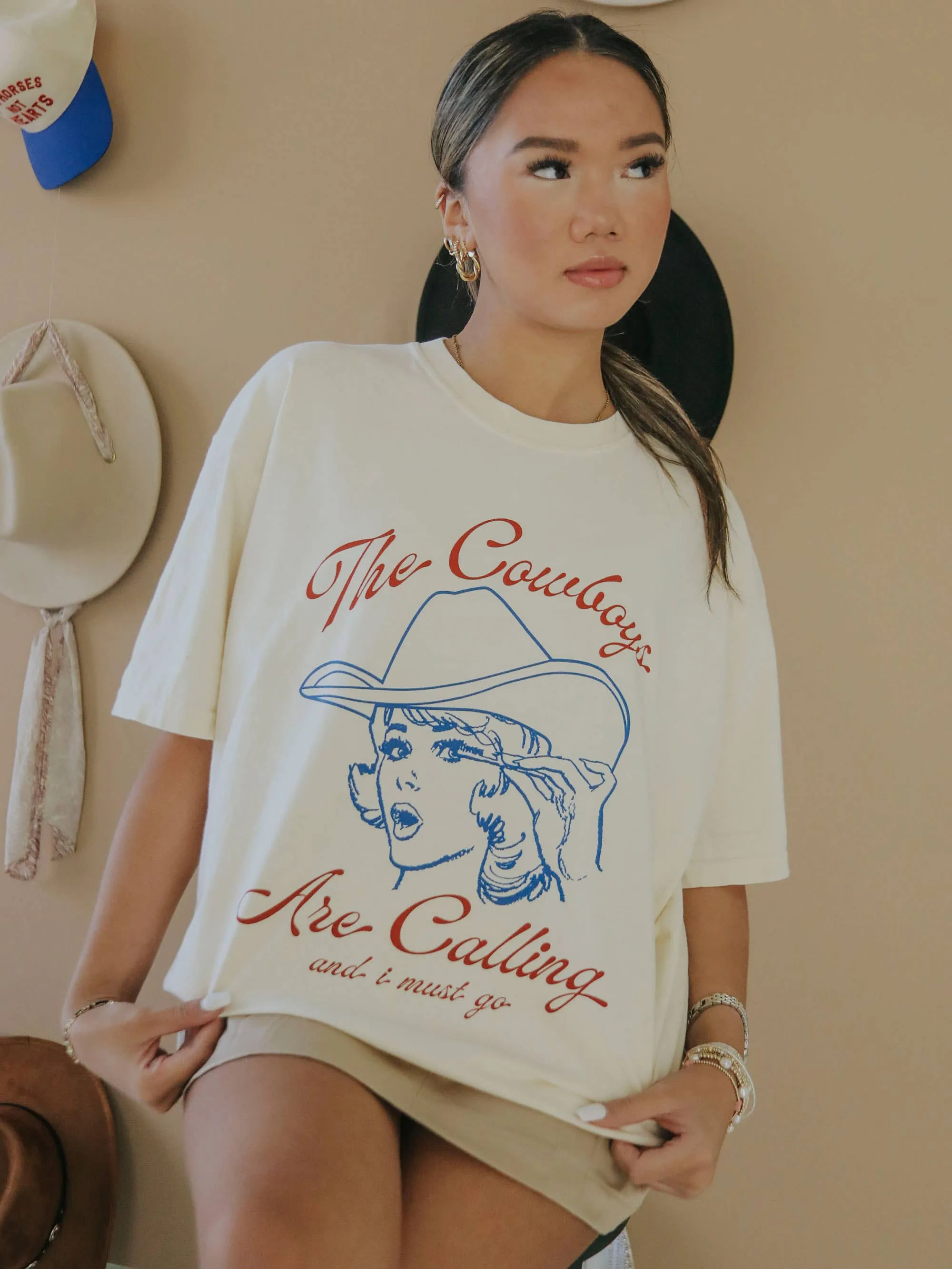 The Cowboys are Calling Graphic Tee