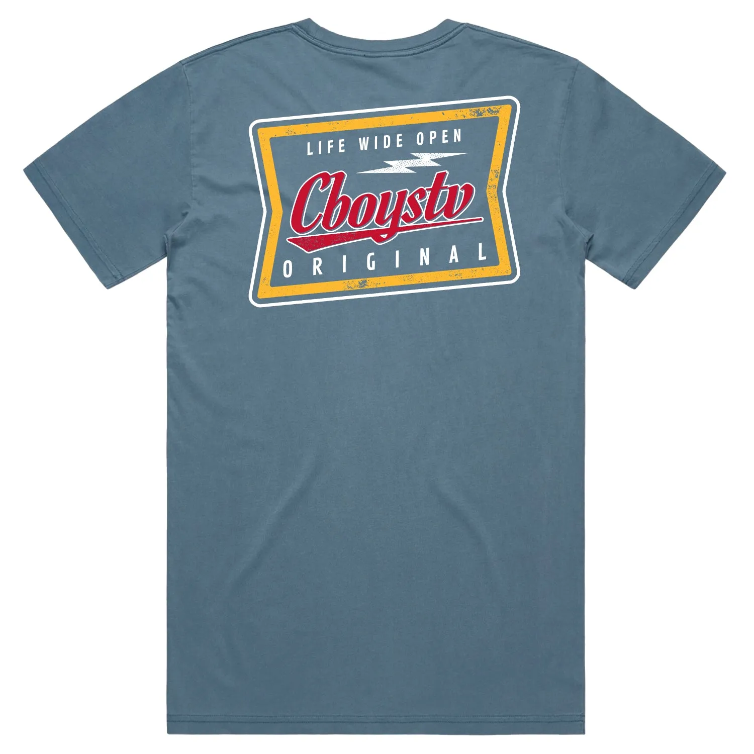 The Miller Vintage Blue Tee