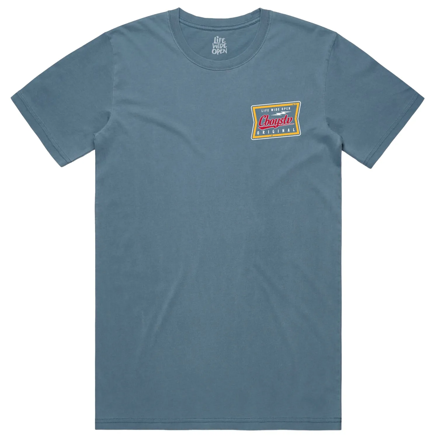 The Miller Vintage Blue Tee