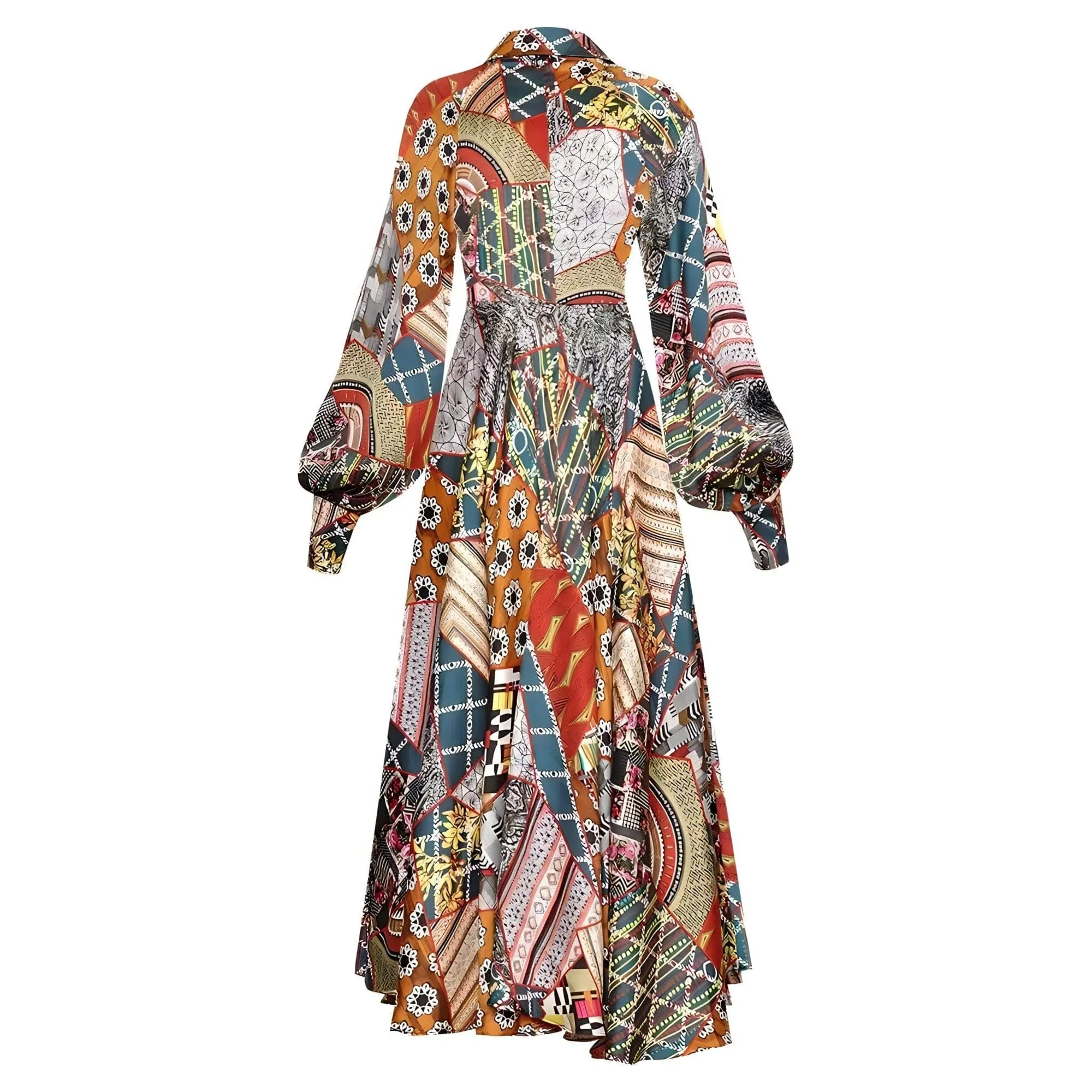 The Mosaic Long Sleeve Dress