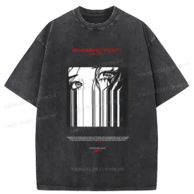 Tokyo-Tiger BRAINWASHED SOCIETY Manga Washed T-Shirt