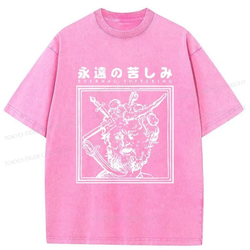 Tokyo-Tiger Eternal Suffering Washed T-Shirt