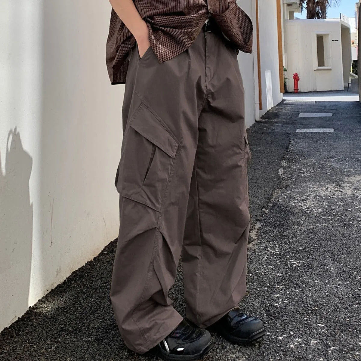 Toleet Y2K Men's Women's Street Style Outfits Japanese Vintage Vintage Overalls Men's and Women's Loose Outdoor Pants